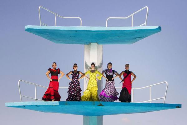 Photograph Eric Politzer Flamencos At The Riviera on One Eyeland